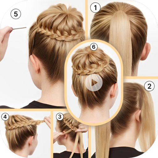 Girls Hairstyles step by step Laai af op Windows