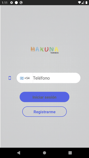Hakuna Torneos Screen 2