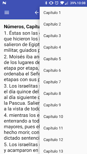 Biblia de las Américas Screen 3