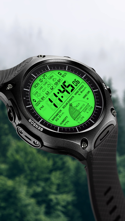 F03 WatchFace for LG G Watch Rのおすすめ画像5