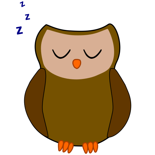 Sleeping Owl Widget logo