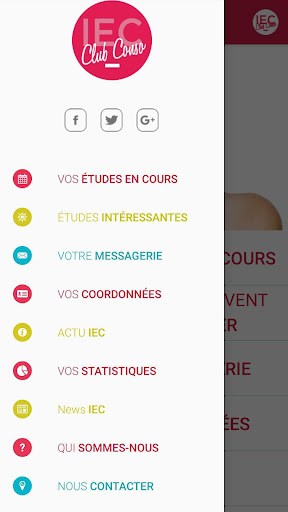 IEC Club Conso Screen 2