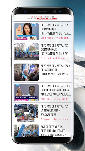 UNSA Aérien Screen 2