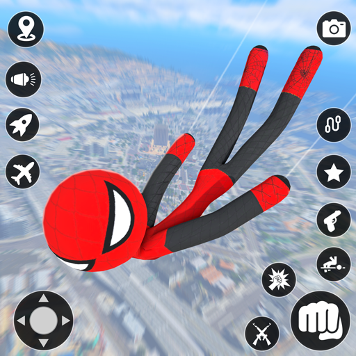 StickMan Rope Hero Spider Game 4.18 Icon