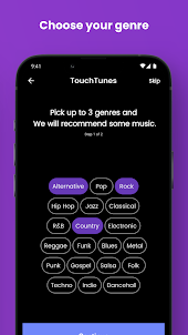 Touch Tunes Jukebox Player
