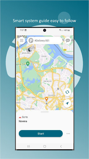 Android application Fleetboard Delivery screenshort