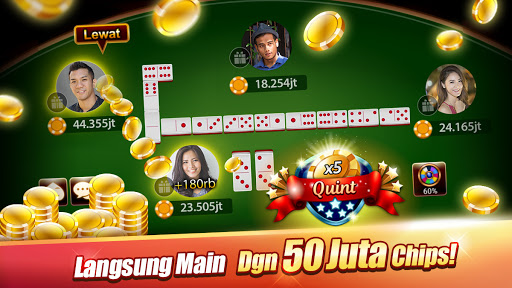 Domino : LUXY Domino & Poker - Gaple QiuQiu Remi 5.2.9.0 screenshots 1