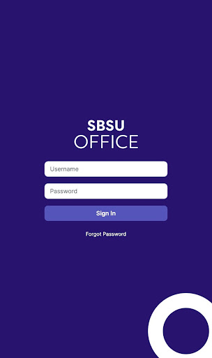 Android application SBSU Office screenshort