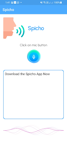 Spicho | Speech To Text App Screen 3