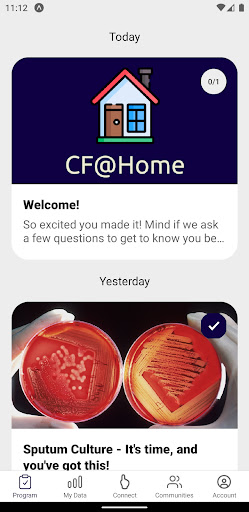 CF@Home Screen 2