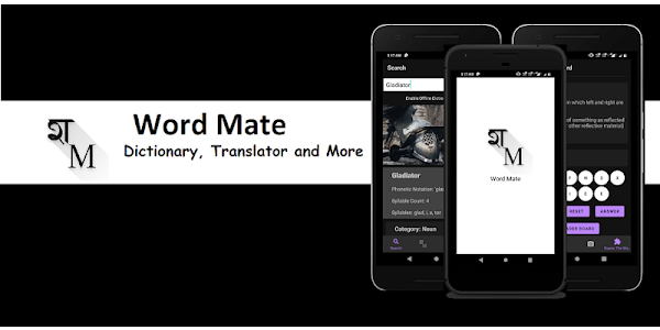 حاوية جاك النطناط تتضمن  Word Mate - Free Dictionary, Translator and Quiz - التطبيقات على Google Play