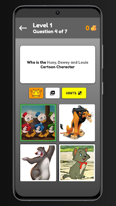 Guess Cartoon Character Quiz - Screenshot 4