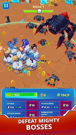 Game screenshot Base Astro Defense: Idle TD mod apk