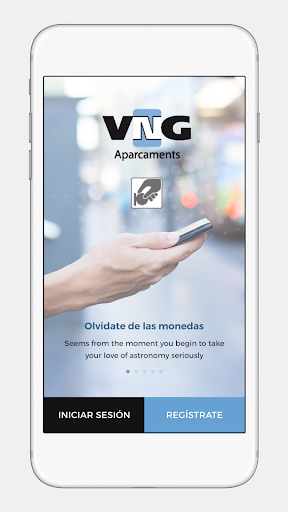Android application VNG Aparcaments screenshort