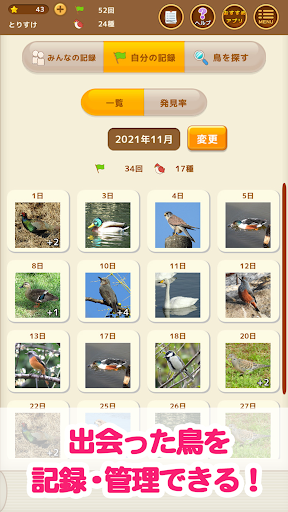 見つけた！野鳥図鑑 Screen 3