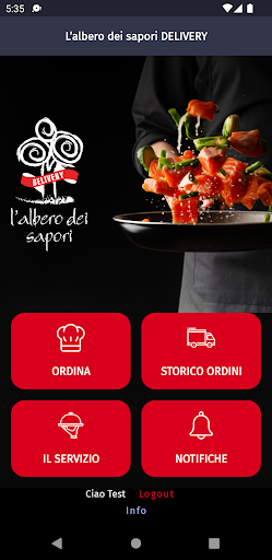 Android application L'albero dei sapori screenshort