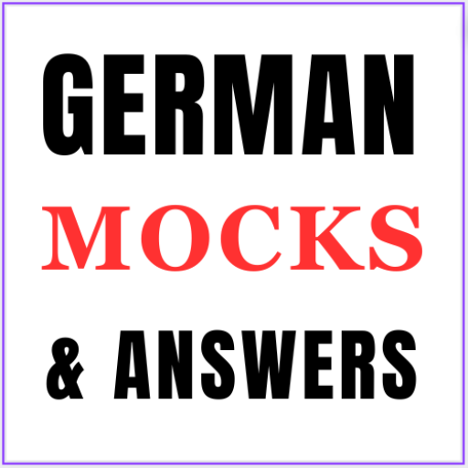 German: mocks & answers logo