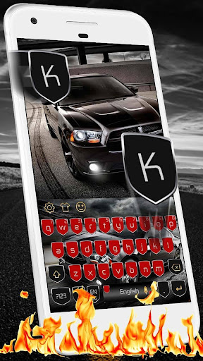 Racing Car Keyboard Theme