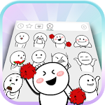 Cover Image of Télécharger Funny Bun Man Emoji Stickers 1.0 APK