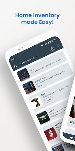 Android application HouseBook - Home Inventory screenshort