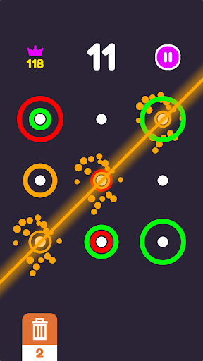 Android application Color Rings Puzzle - Relax screenshort