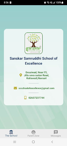 Android application Sanskar Samruddhi School screenshort