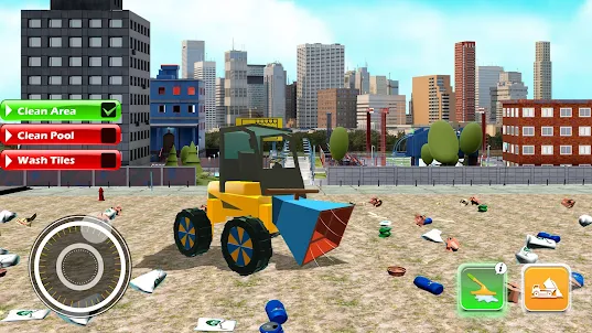 Trash Garbage Truck 3D Game