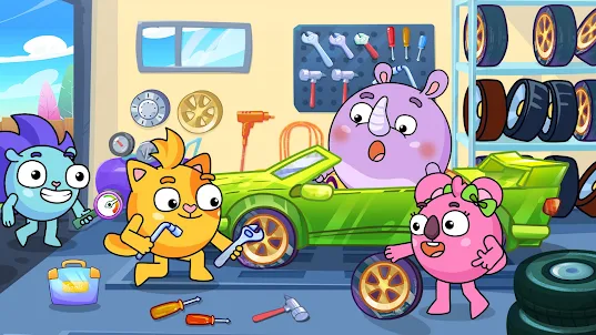 Baby Zoo: Kids Car Service