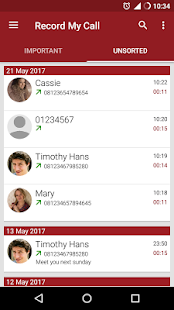 RMC: Android Call Recorder Screenshot