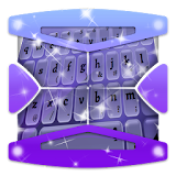 Blurry Purple Keyboard Theme icon