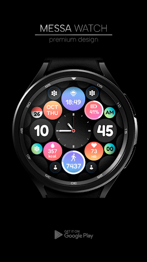 Bubbles Watch Face Sport Screen 3