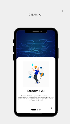 Android application Dream: AI screenshort