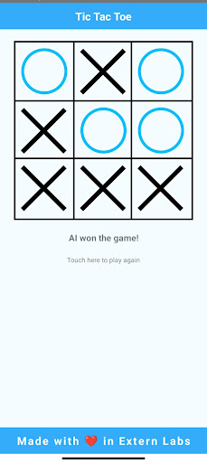 Tic Tac Toe - Play with AI Screen 3