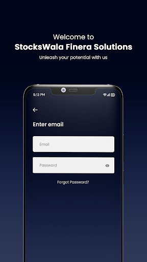 Android application StocksWala Finera Solutions screenshort