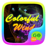 (FREE) GO SMS COLORFUL WIND THEME icon
