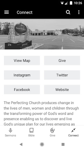 The Perfecting App Screen 3