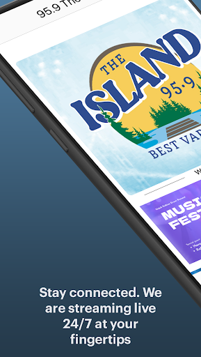 Android application 95.9 The Island screenshort