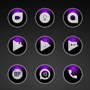 Glossy Purple Icons 1.7.8 Icon