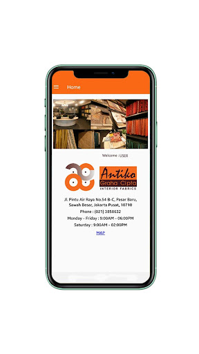 Android application ANTIKO screenshort