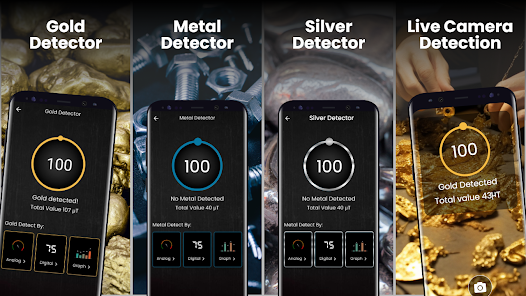 Detector de metales - Apps en Google Play