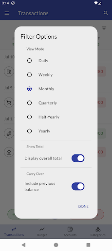 Money Manager screenshot 2