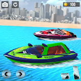 Boat Racing Games Simulator 3D icon
