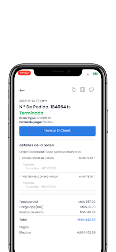 Delivery YA Repartidores Screen 3