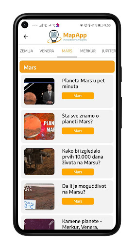 MapApp Screen 3