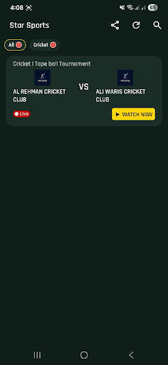 Star Sports One Live Cricket