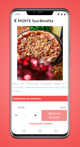 Bendita Pizza Screen 2