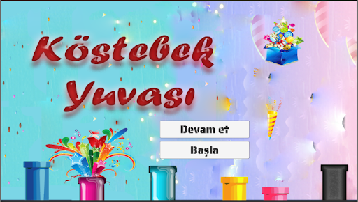 Android application Köstebek Yuvası screenshort