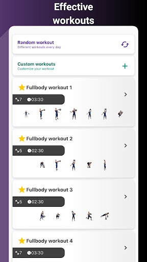 Screenshot of Kettlebell workouts for home