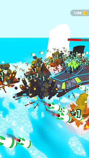 Sea War - Crazy Warship Battle Screen 3
