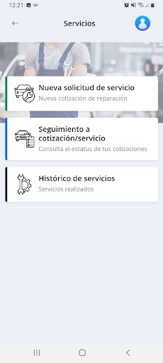 FixP-Usuarios: pide servicios Screen 3